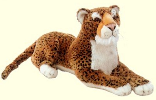 giant leopard plush