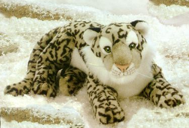 Plush Snow Leopard