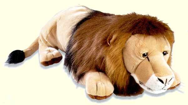 big lion stuffed animal
