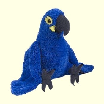 Wild Republic Plush Hyacinth Macaw Stuffed Animal