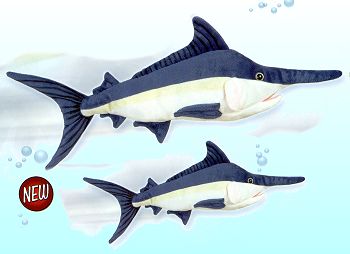 Stuffed Marlin by Petting Zoo