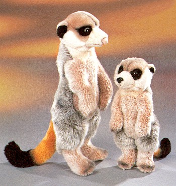 Stuffed Plush Meerkats