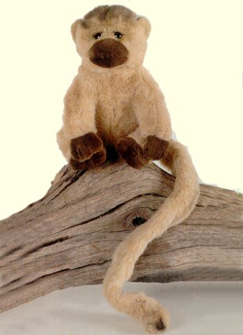 stuffed capuchin monkey