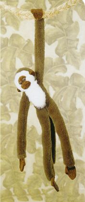 Stuffed Brown Spider Monkey