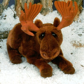 Lou Rankin Miles Stuffed Plush Moose