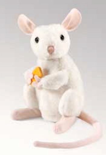 Folkmanis Nibbling Mouse Hand Puppet