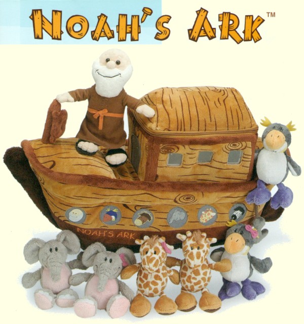 noah's ark plush toy set