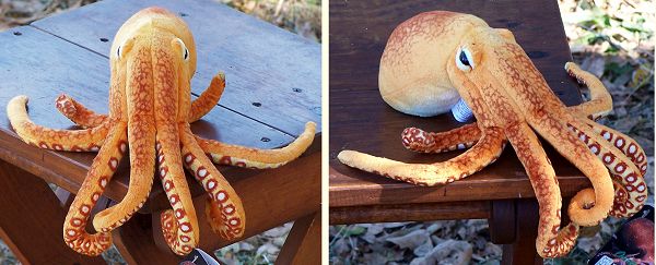 Fiesta Stuffed Plush Octopus