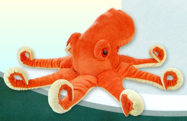 large stuffed octopus