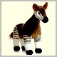 Aurora Plush Okapi