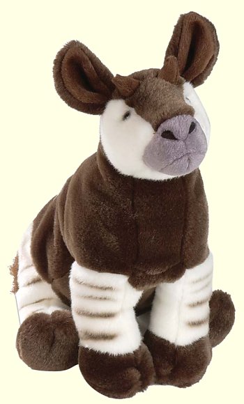 Wild Republic Cuddlekins Stuffed Plush Okapi