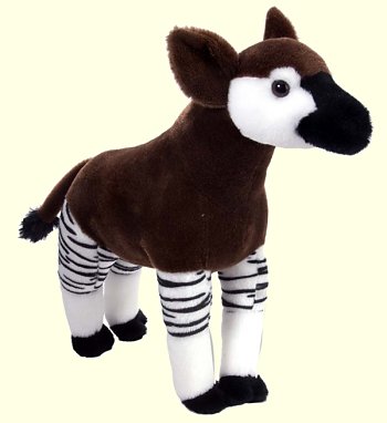 Wild Republic Cuddlekins Stuffed Plush Okapi