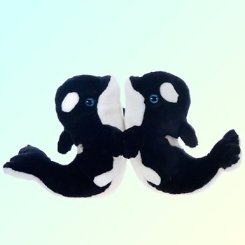 Fiesta Best Friends Fur-Ever Stuffed Plush Orcas