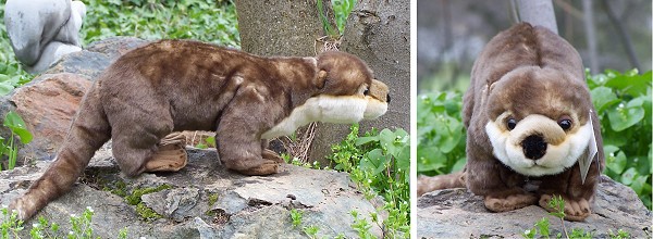 Leosco Stuffed Plush Otter