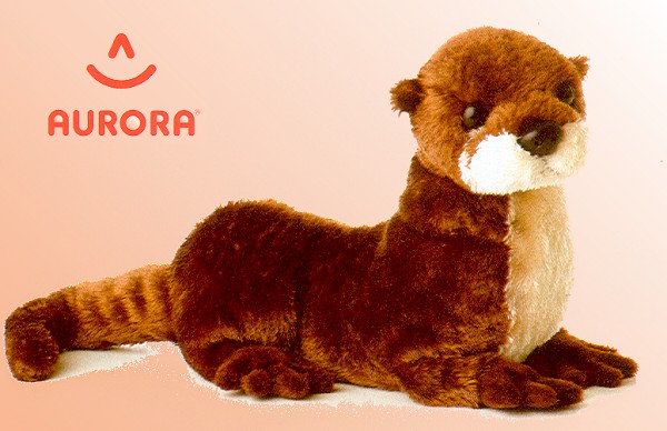 Aurora Stuffed Plush River Otter