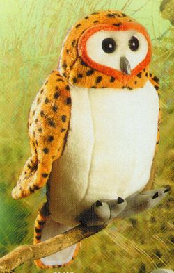 barn owl stuffed animal