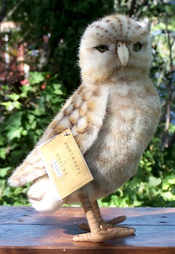 Hansa Stuffed Plush Burrowing Owl
