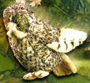 great grey owl plush