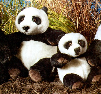 Wild Republic Stuffed Plush Pandas