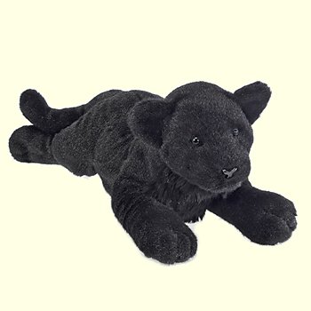 Fiesta Plush Lying Black Panther