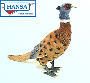 Stuffed Plush Pheasant from Hansa