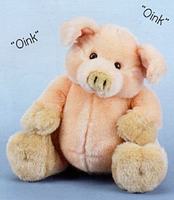 Stuffed Plush Piggy Bank
