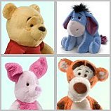 Gund Disney Winnie the Pooh Characters