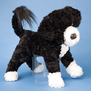 Portuguese Water Dog Puppy. Stuffed Portuguese Water Dog