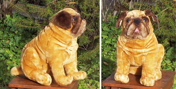 giant pug soft toy