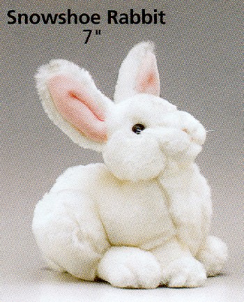 Wildlife Artists Plush Snowshoe Rabbit