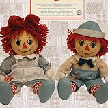 Raggedy Ann and Andy 95h Anniversary Edition Dolls