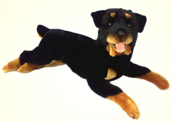 rottweiler stuffed animal