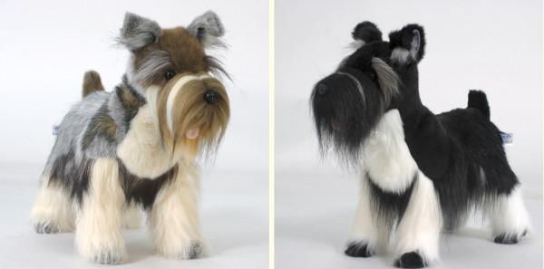 black schnauzer plush