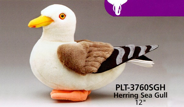 stuffed seagull