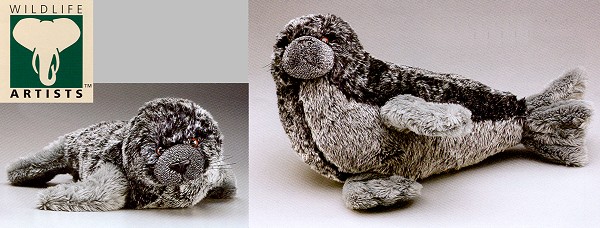 Stuffed Harbor Seal Pup