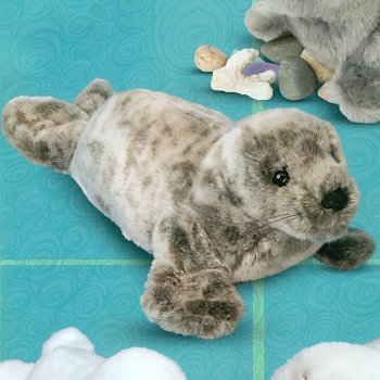 Douglas Classics Speckles Stuffed Plush Monk Seal