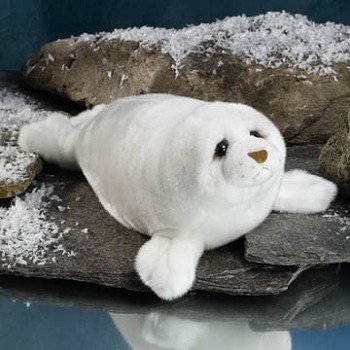 Lou Rankin Spencer Stuffed Plush Seal