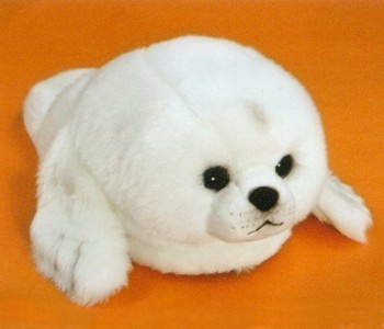 Stuffed Plush Baby Seal Slipper