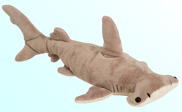 Stuffed Plush Hammer Head Shark from Fiesta