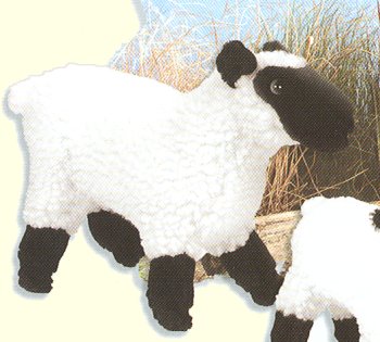 Stuffed Plush Shropshire Sheep