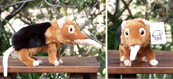 Leosco SOS Stuffed Plush Elephant Shrew