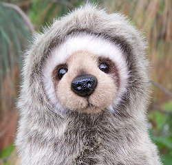 Plush Three Toed Sloth Stuffed Animal