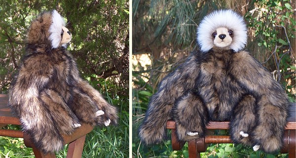 Stuffed Young Sloth