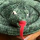Stuffed Green Snake