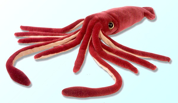 Wild Republic Stuffed Plush Giant Squid