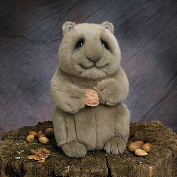 Lou Rankin Nuts Stuffed Plush Squirrel