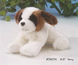 Stuffed Saint Bernard