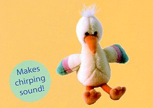 Baby Bundles Plush Stork