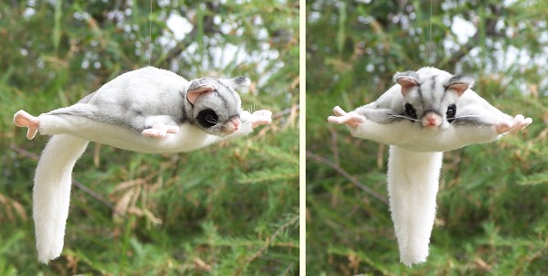 Hansa Stuffed Plush Sugar Glider