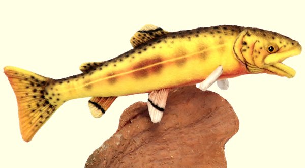 Hansa Stuffed Plush Golden Trout